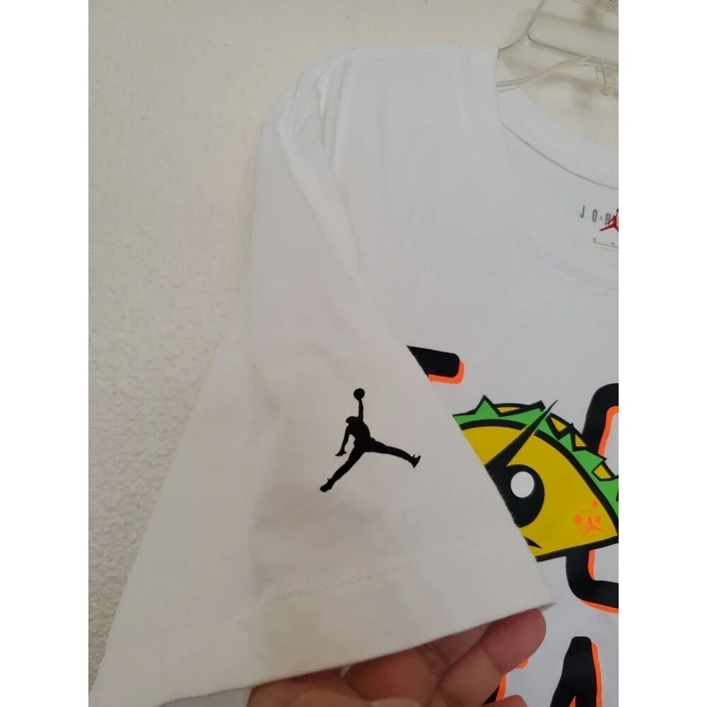 Jordan Jayson Tatum Taco Jay Tee/T-Shirt DV5538-100 White Mens XL‎